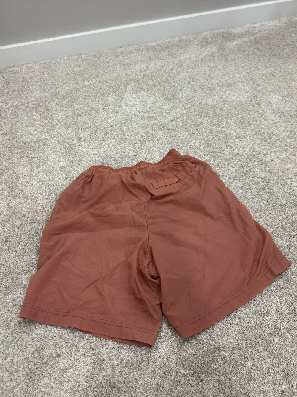 Champion Unisex Rusty Beige Brown Drawstring Athletic Shorts